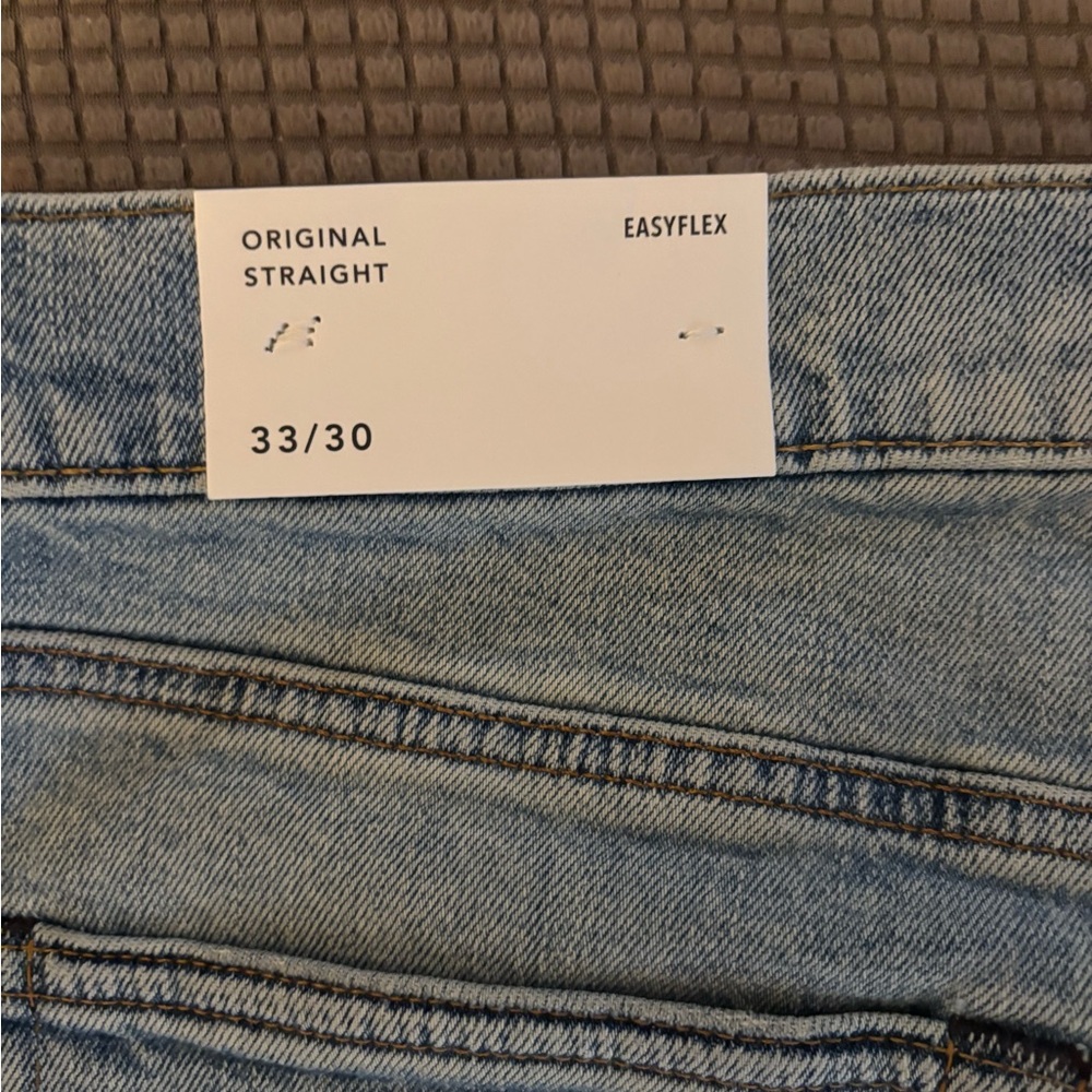 American Eagle Outfitters Light Blue Straight Jeans